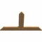 Ekena Millwork Portland Timber Gable Bracket, Western Red Cedar, 48"W x 28"H x 1 1/2"D x 5 1/2"F, 14/12 Pitch GBW048X28X0206POR00SWR - alternate 4